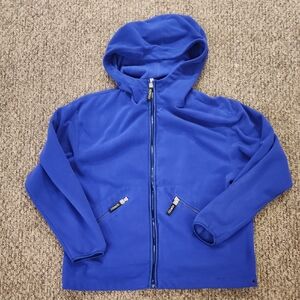 COACO New York Purple Fleece Hooded Sweatshirt Size L